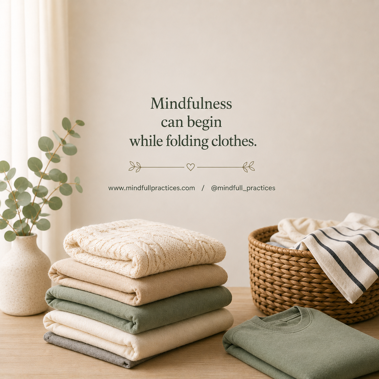 How a Simple Laundry Routine Brought More Mindfulness