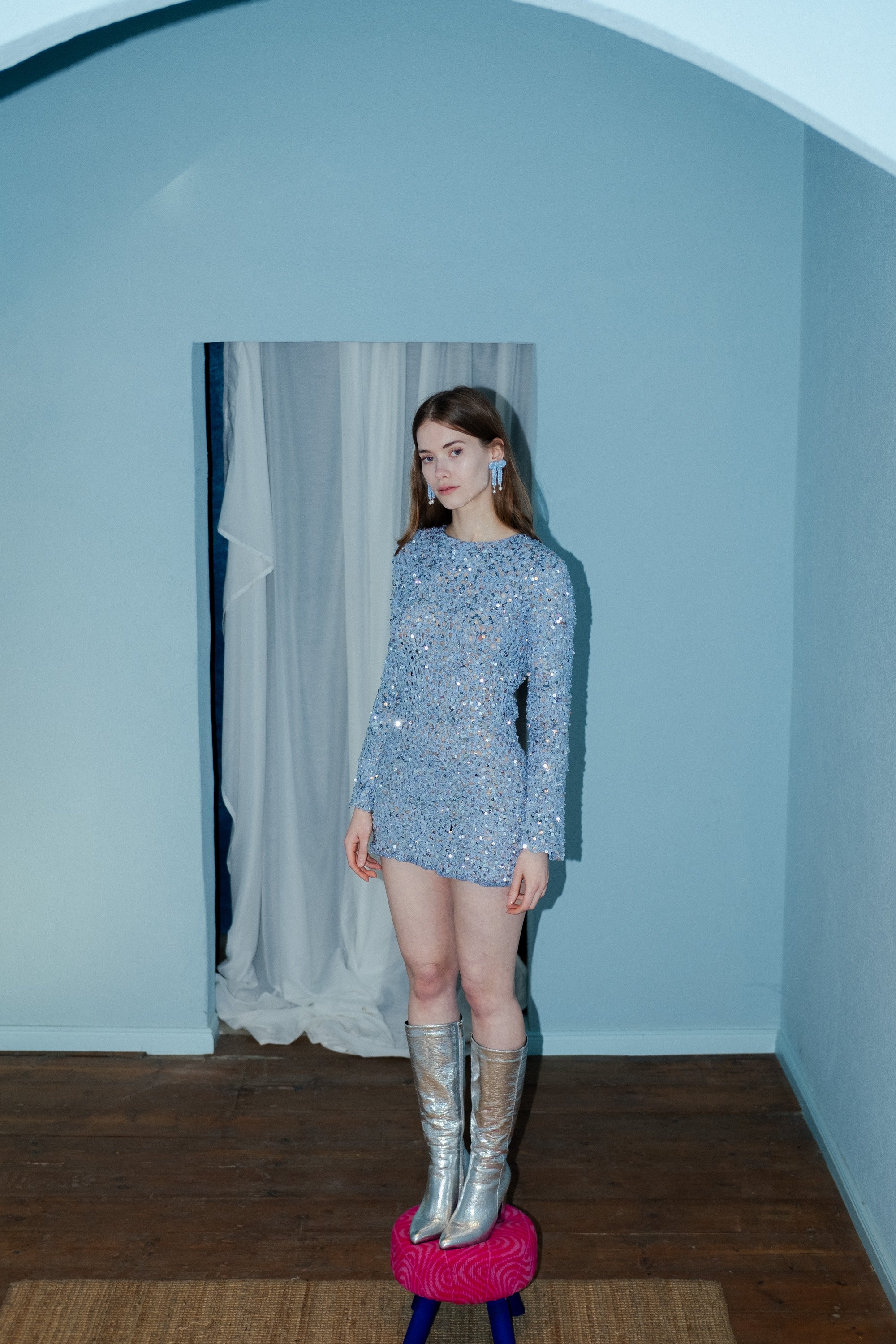Tilda x Merily Mikiver glitter dress