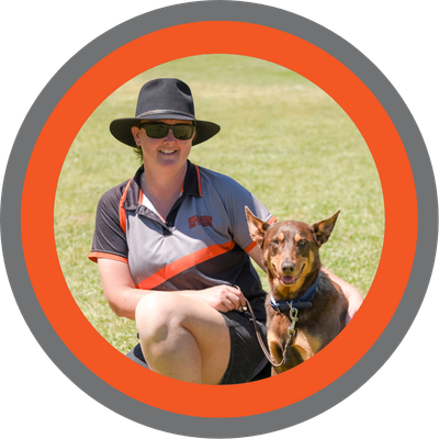 Shannon, qualified dog trainer at Unleashed Dog Training Coolum Beach