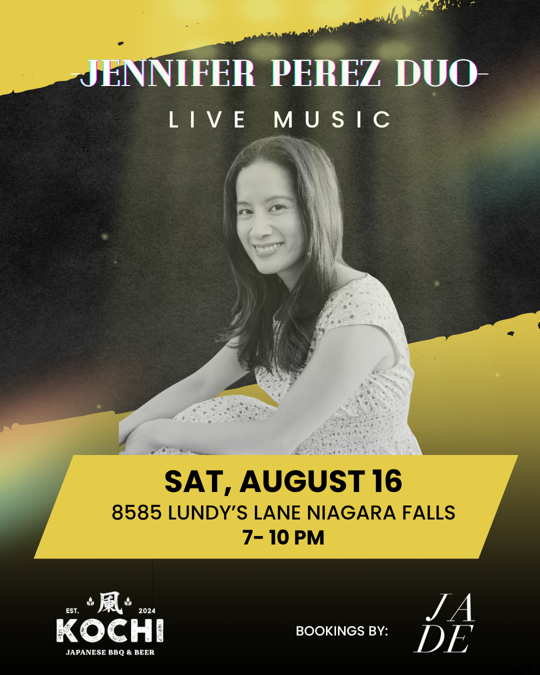 SIZZLE & SOUND- Jennifer Perez Duo