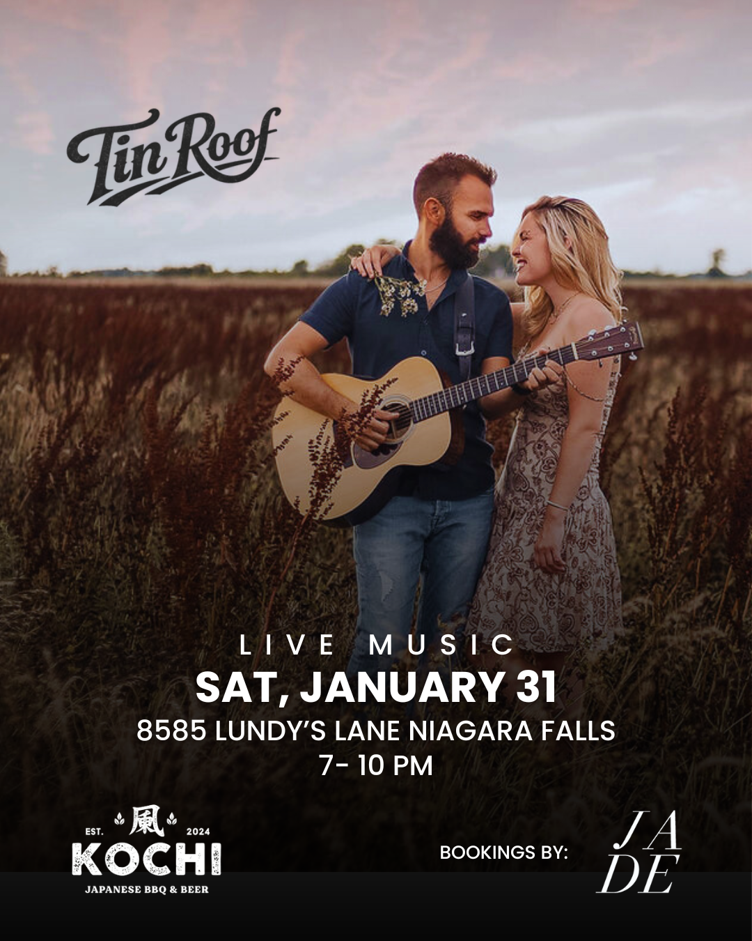 SIZZLE & SOUND - Tin Roof Duo