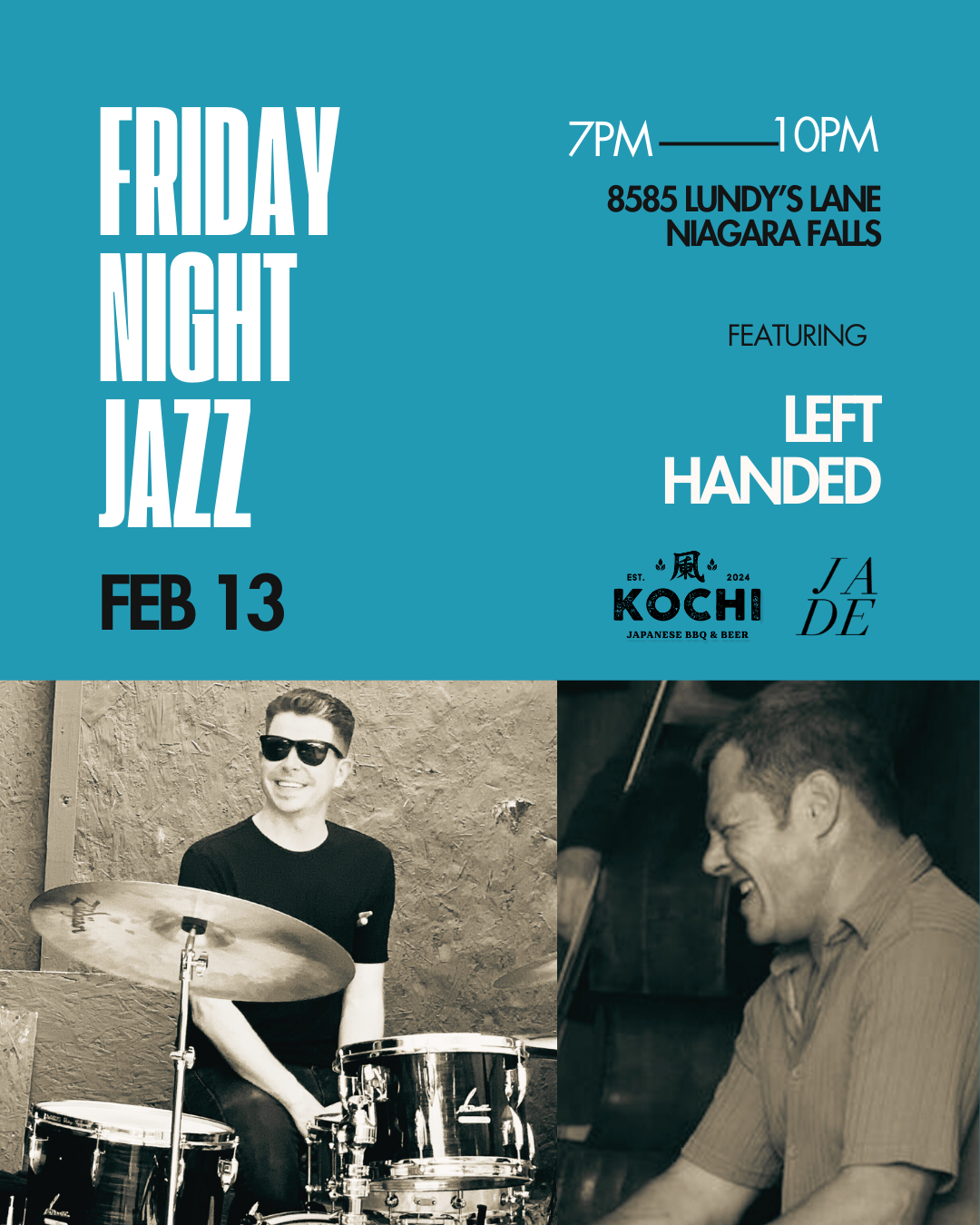 FRIDAY NIGHT JAZZ - LEFT HANDED
