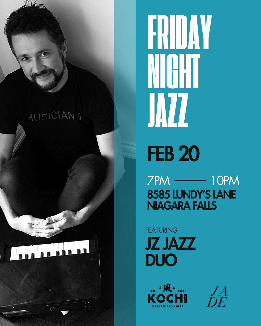 FRIDAY NIGHT JAZZ - JZ JAZZ DUO
