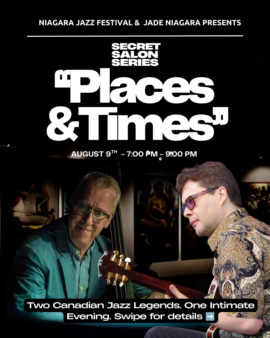 Secret Salon Series: Reg Schwager Duo