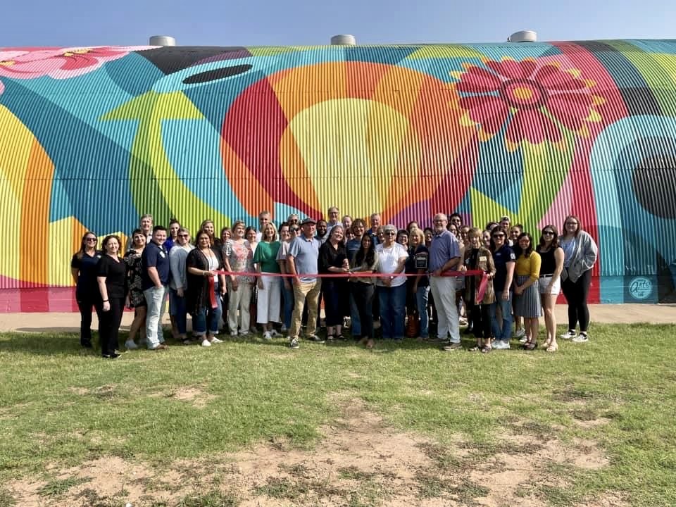 Ribbon cutting for The Beauty of Community