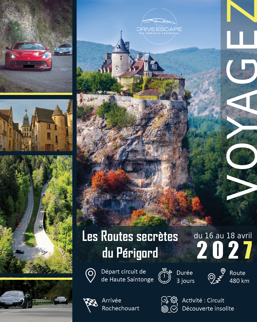 rallye touristique dordogne 2027
