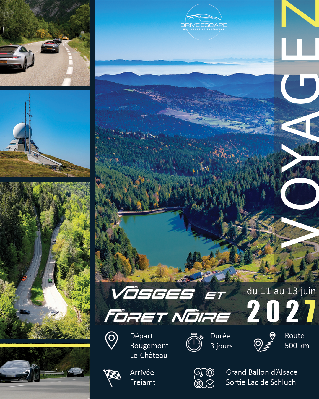 rallye touristique Vosges et Forêt Noire 2027