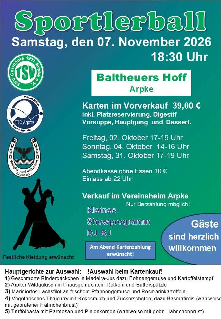 Sportlerball 2026