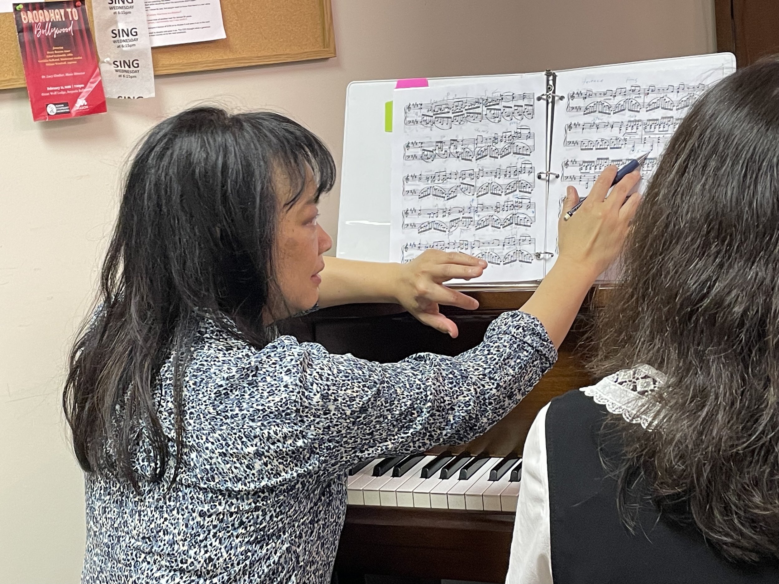 Piano instruction focused on rebuilding strength, control, and technical stability.