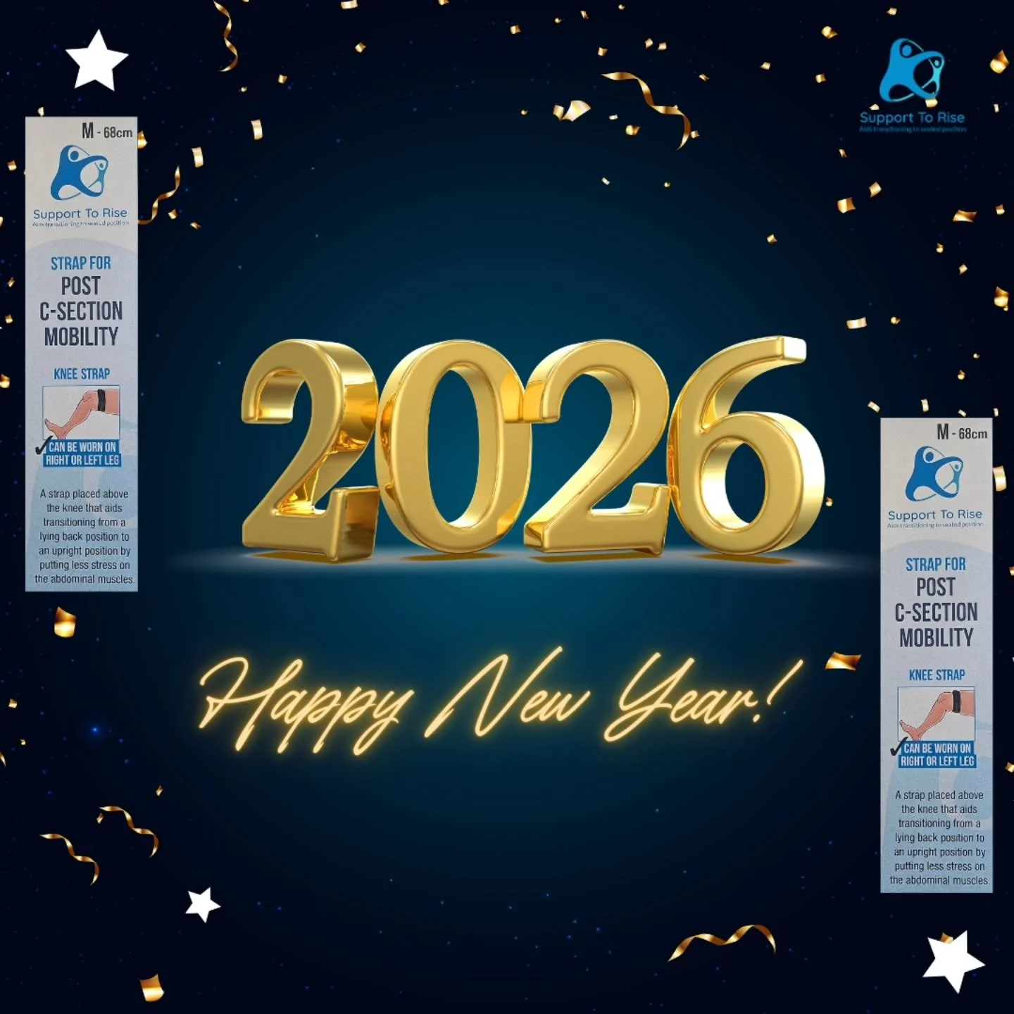 Happy New Year to everyone

#caesareanrecovery #csection #2026baby