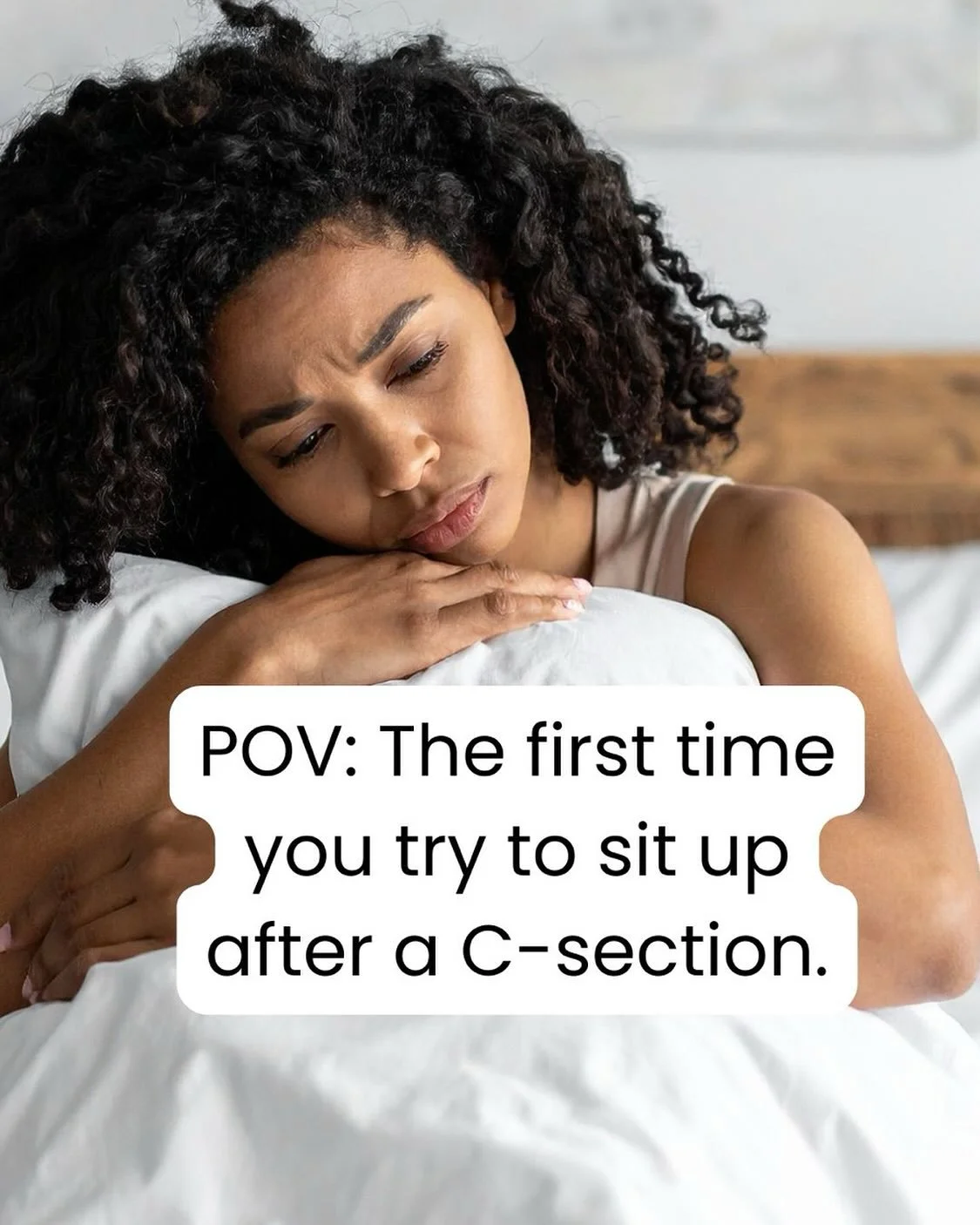 No one tells you about that first time you sit up after a C-Section.

The tug.
The hesitation.
The worry that you might hurt your incision.

You&rsquo;re healing from major surgery.

Support To Rise helps you to rise
up with your arms, not your heali