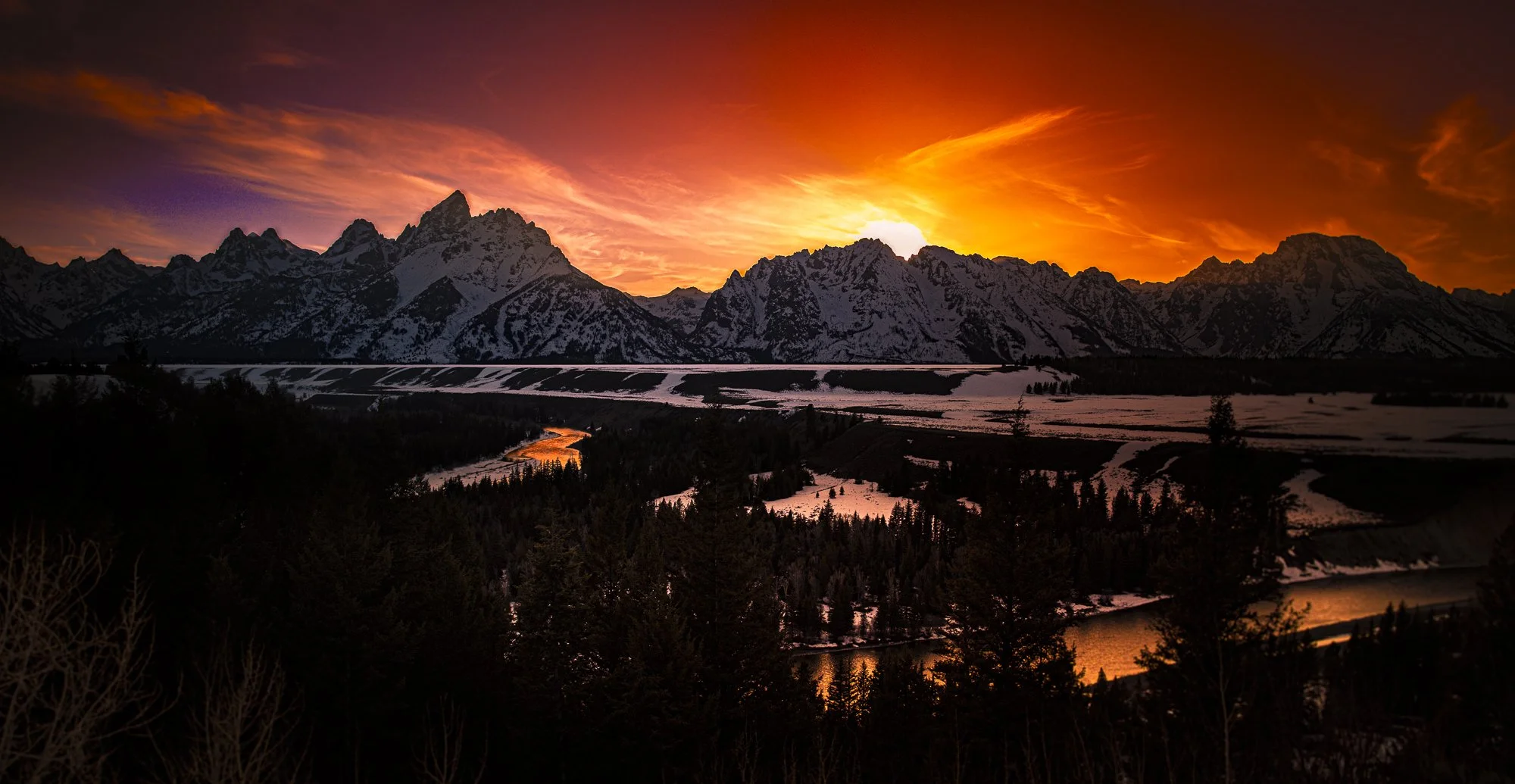 Teton Sunset