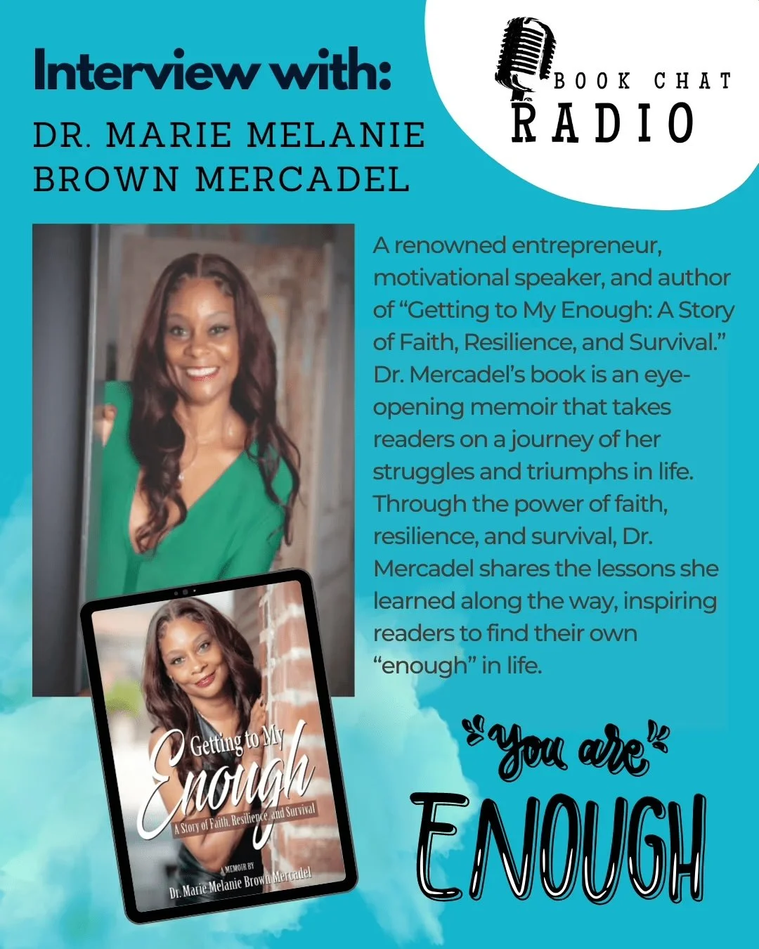 Book Chat Radio with Dr. Marie Brown Mercadel