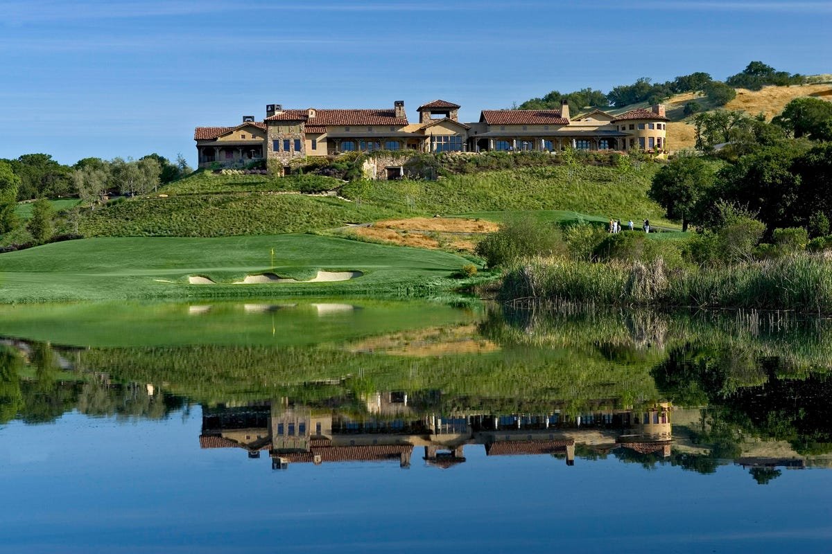 Mayacama Golf Club Clubhouse view