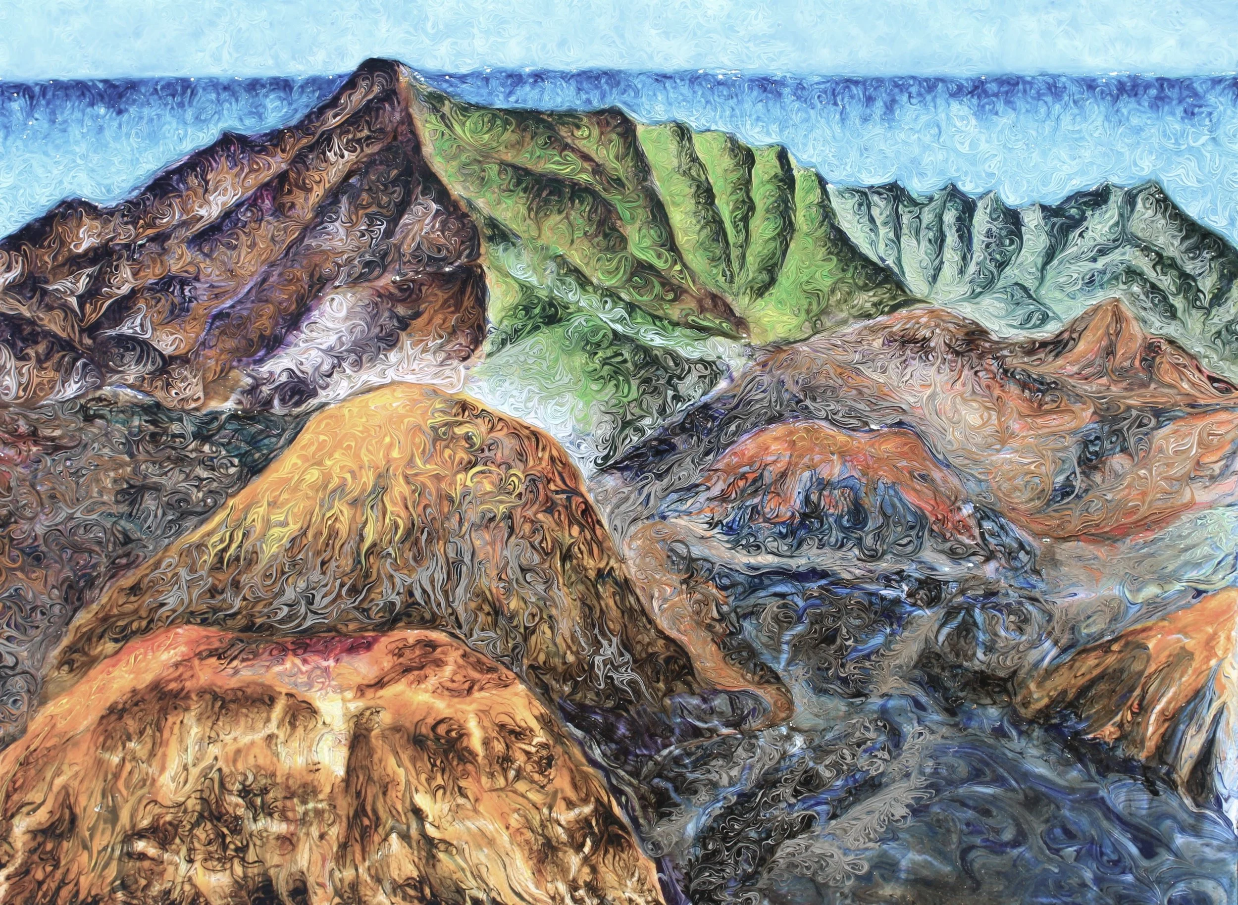 Haleakala Crater Print