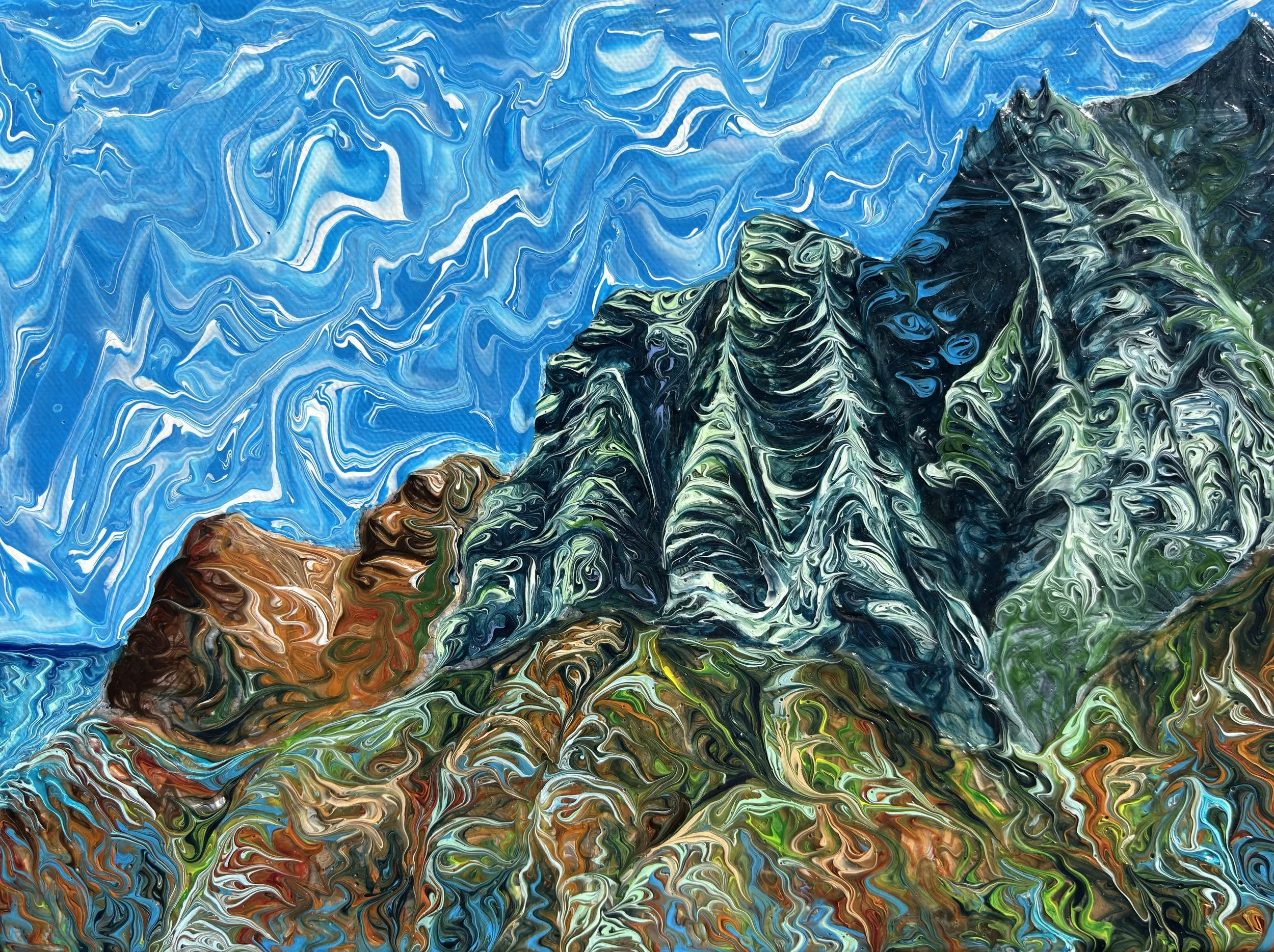 Kalalau Valley Print