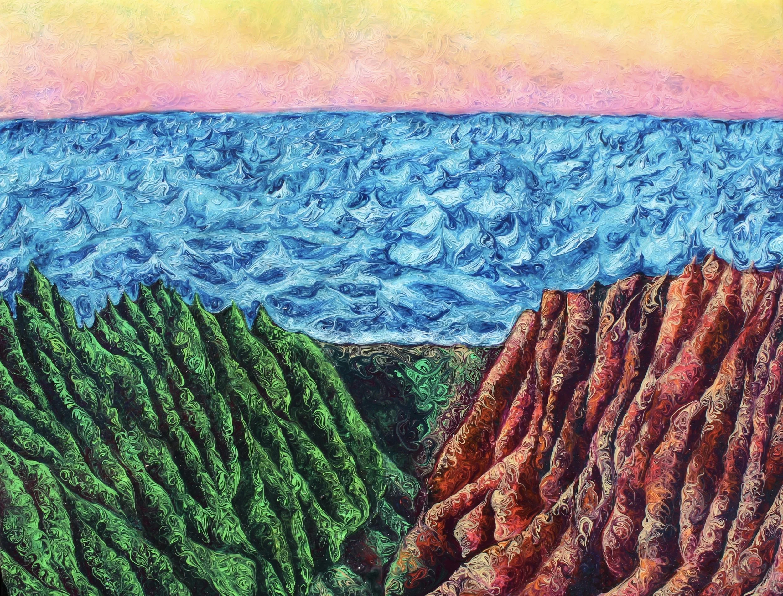 Kalalau Lookout Print