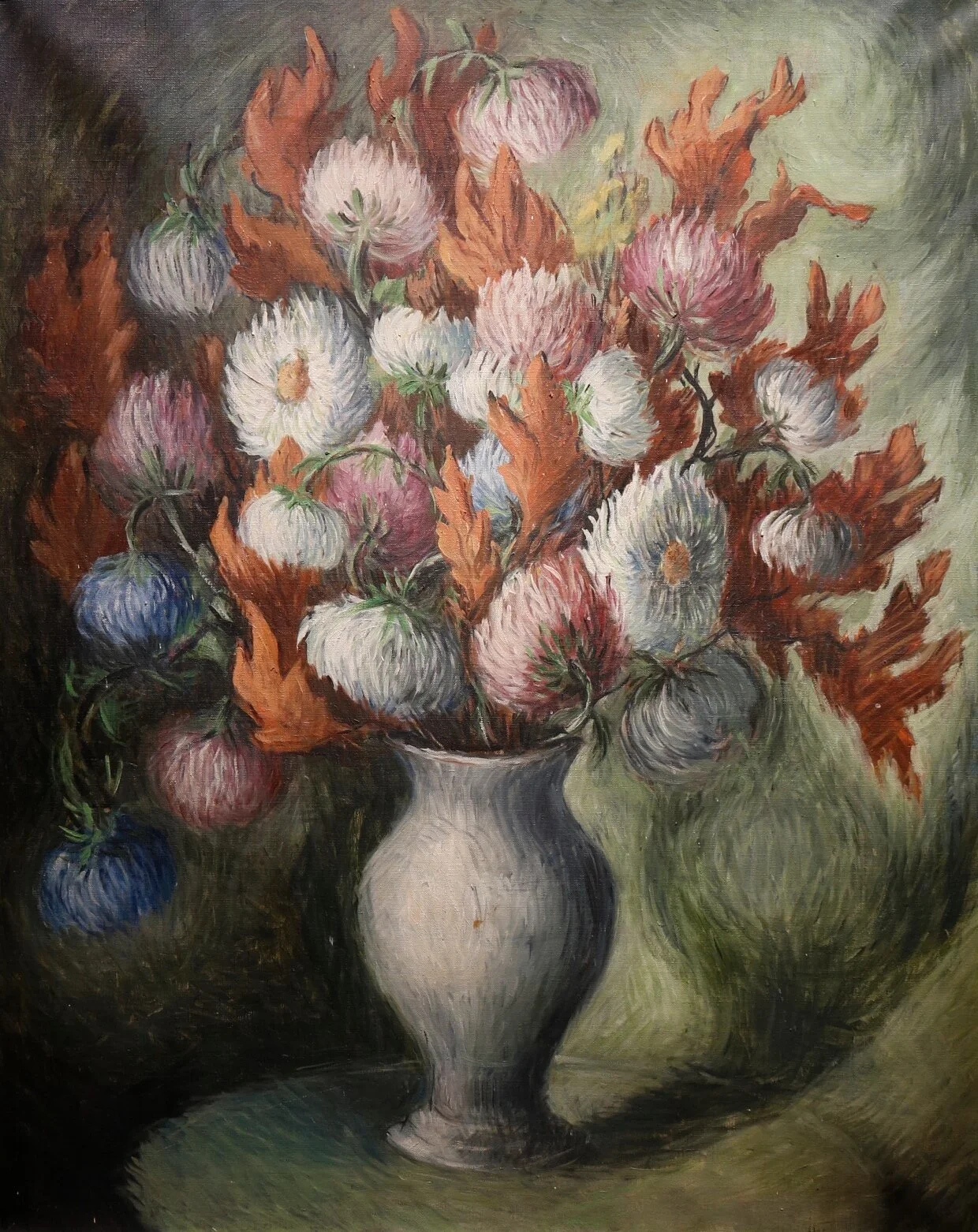 Vase of Asters