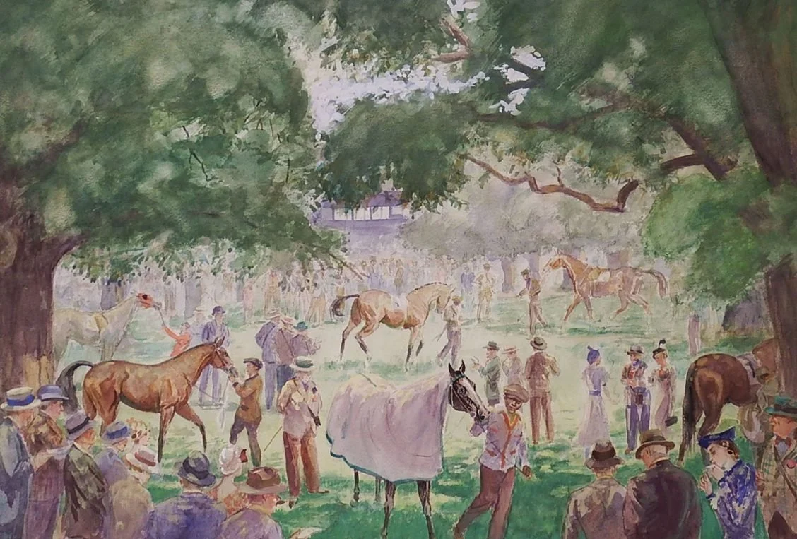 1st Place -At the Races by Jacquelyn Paterson, Honeoye, NY