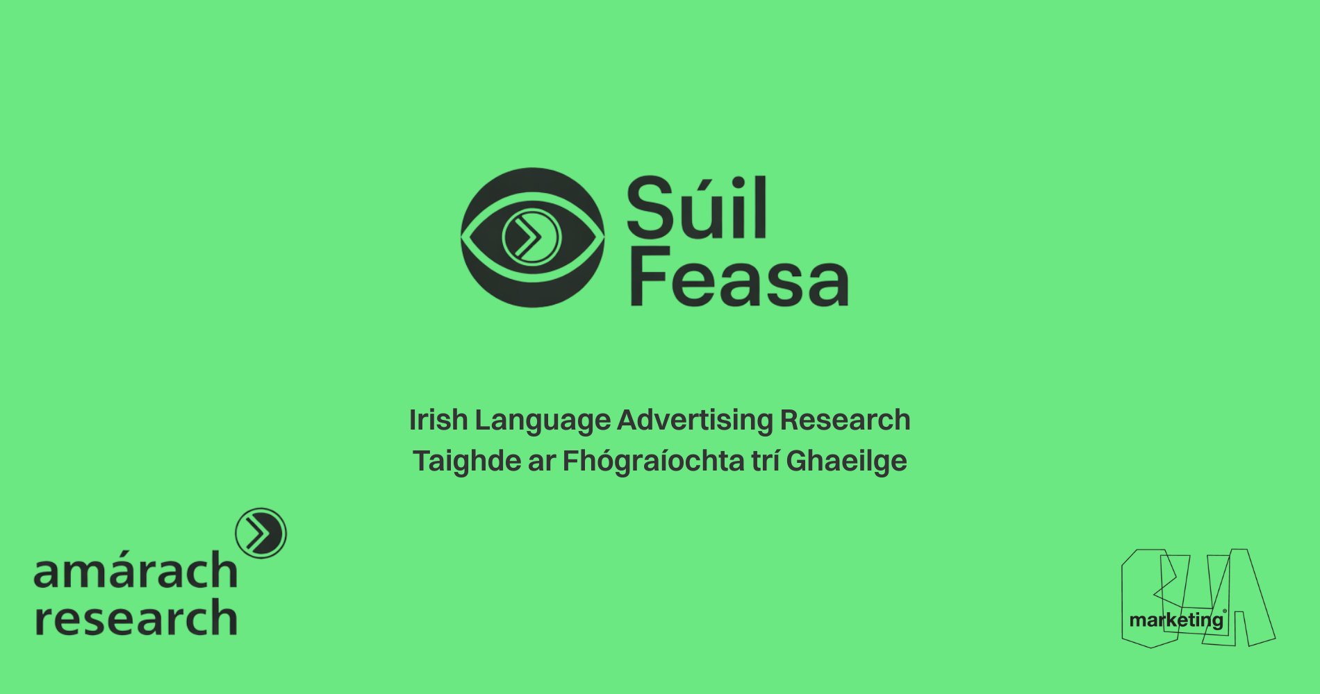 Introducing Súil Feasa: the new Irish Language Advertising Research Service
