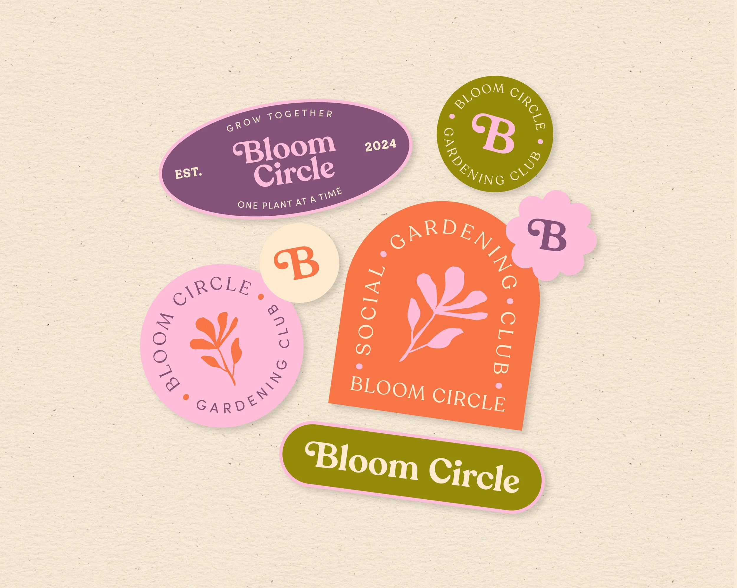 Bloom Circle Branding — Passionista STUDIO