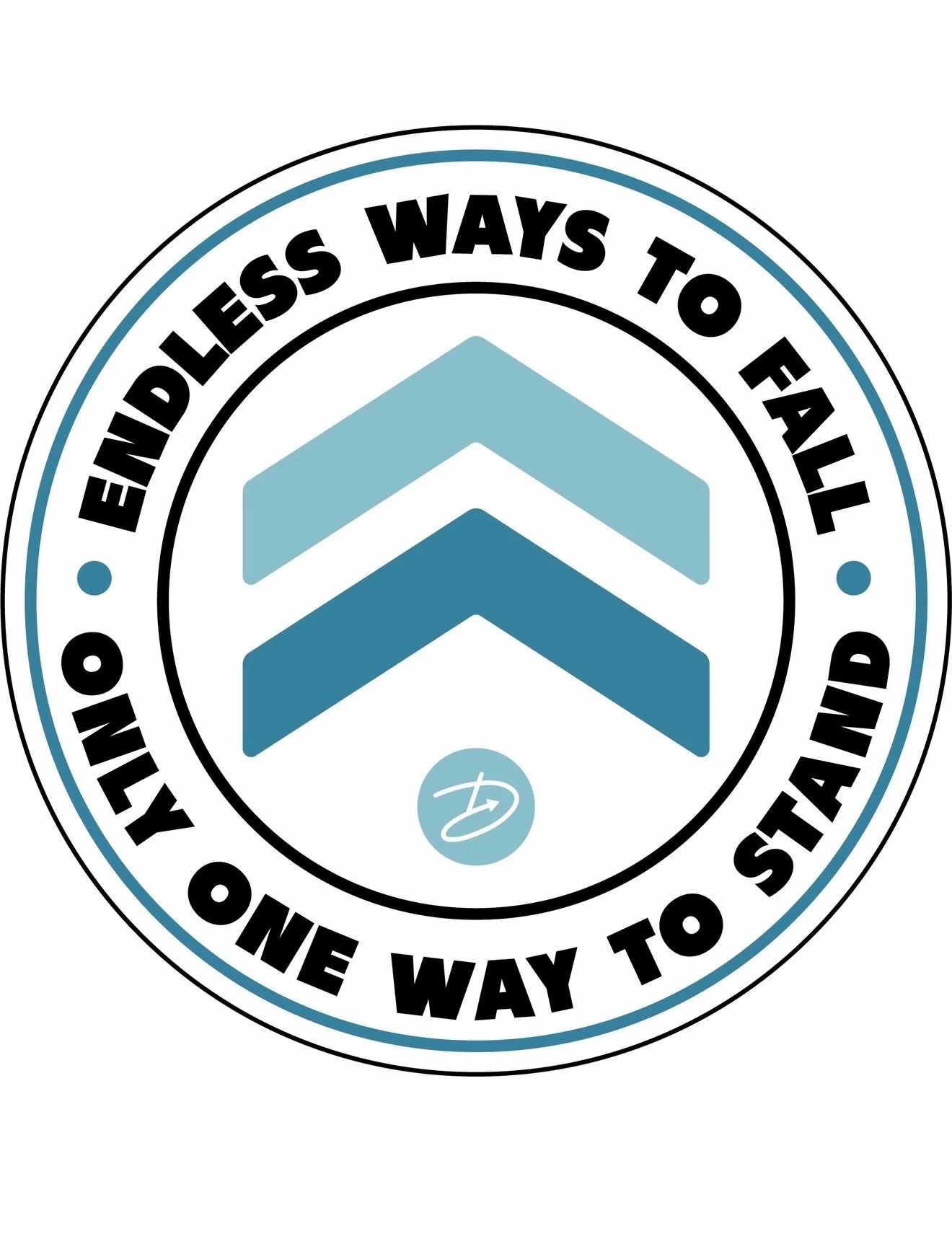 &ldquo;It is always simple to fall&hellip; only one way to stand.&rdquo; &mdash; G. K. Chesterton

Get your shirt as your reminder. Link in bio. 

There are a thousand ways to fall. Missed workouts. Bad choices. Short tempers. Drifting from what you 