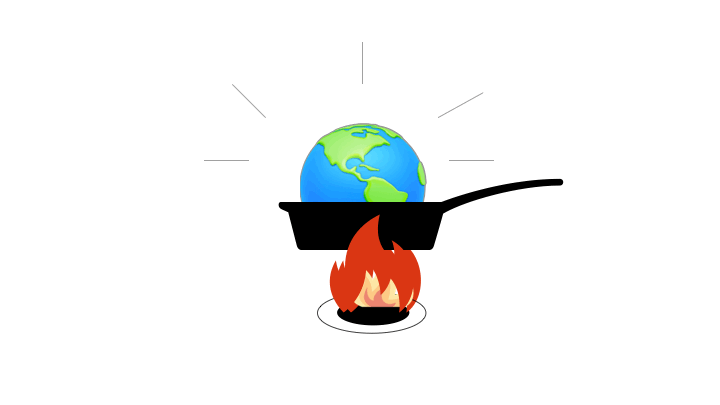GIF: the Earth on fire