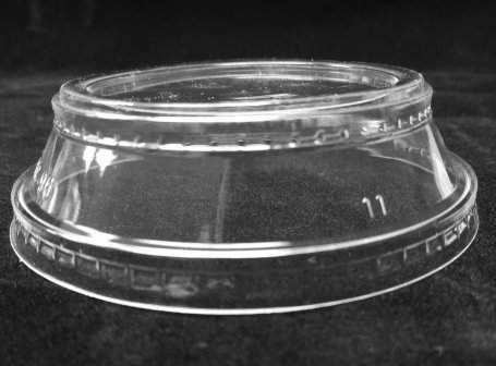 CCPLD Flat Dome Lid for Cold Cups and Parfait Setup 10-16oz 1000/cs   BioSelect
