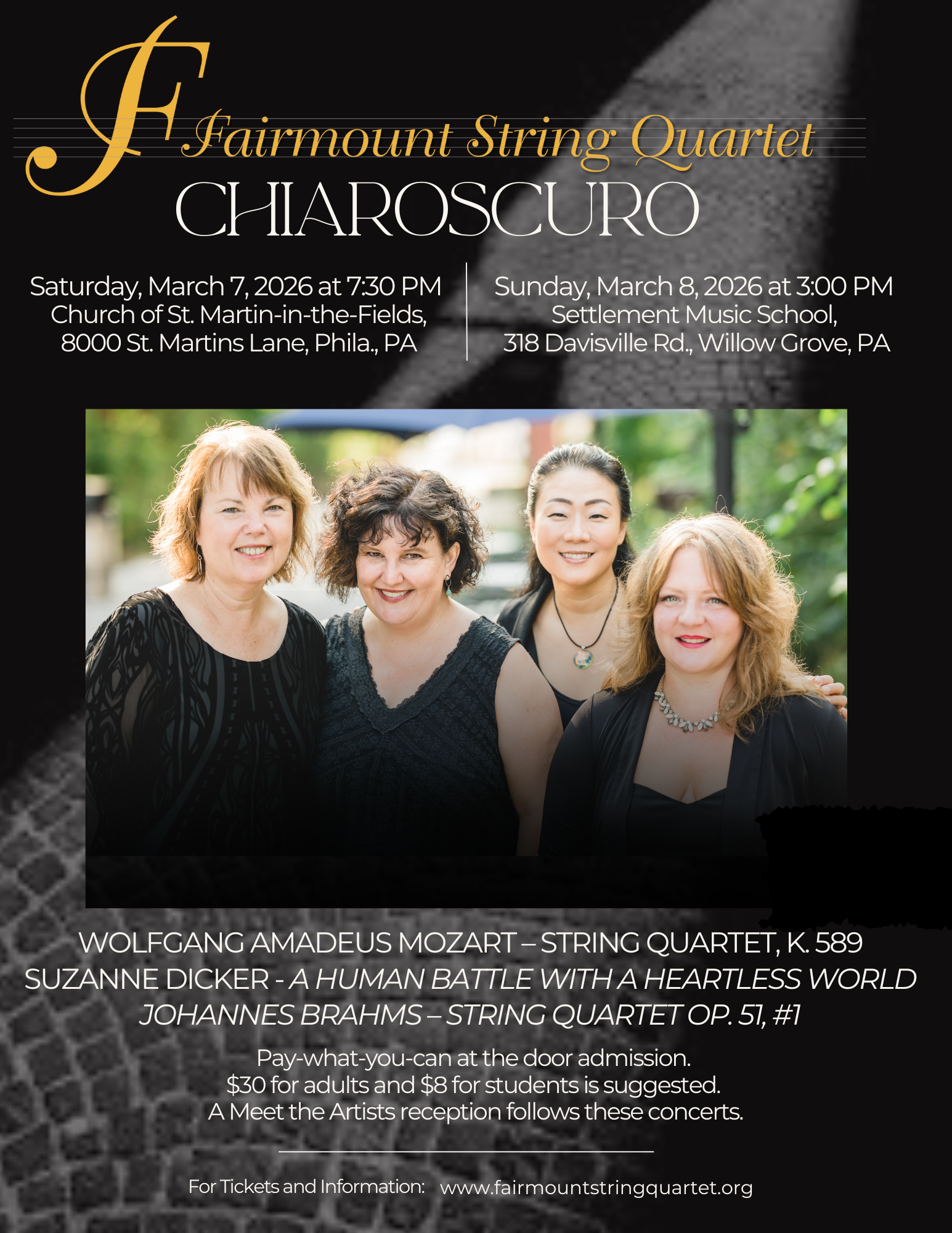 The Fairmount String Quartet: Chiaroscuro