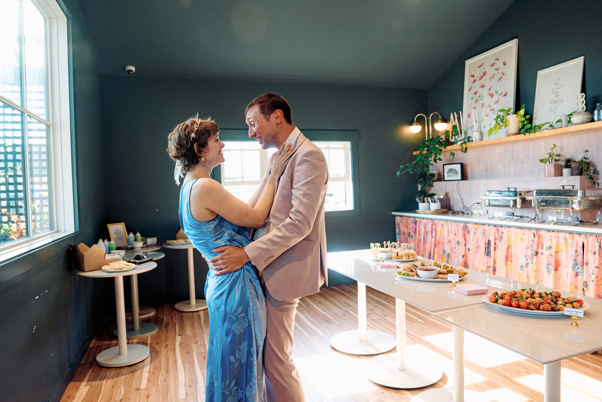 Flora Bakehouse Wedding | Jamie &amp; Ari’s Intimate Seattle Micro Wedding