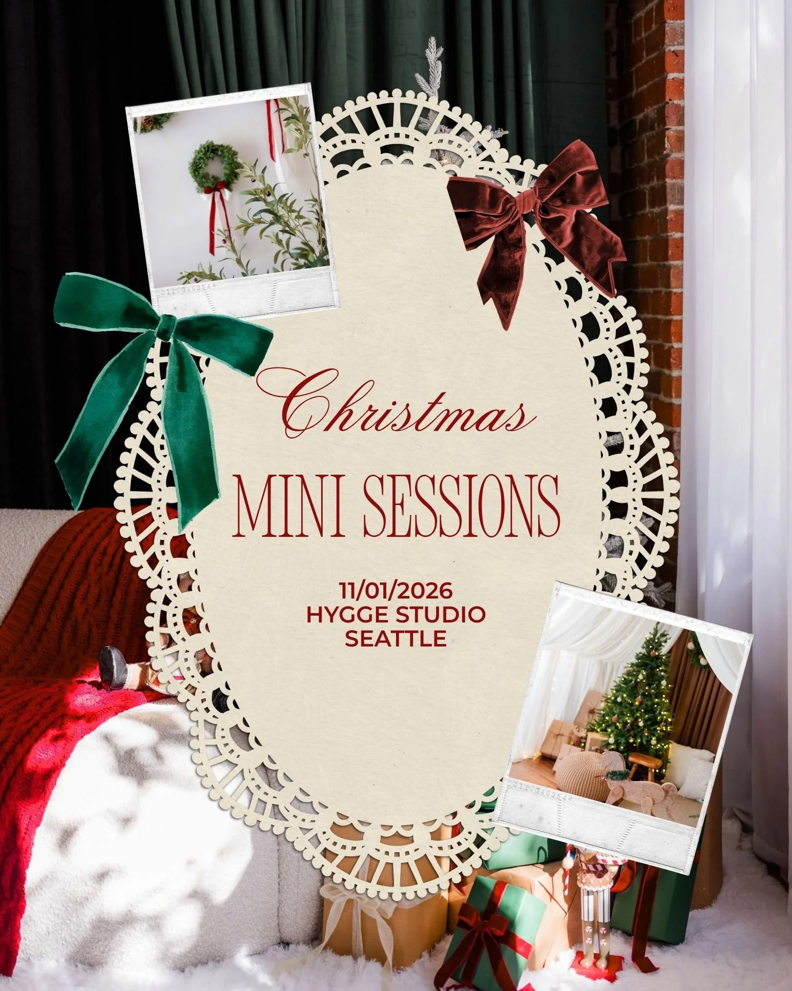 🎄 MY SEATTLE CHRISTMAS MINI SESSIONS ARE NOW BOOKING!

Book your spot through the link in my bio!

I&rsquo;m so excited to bring Christmas Mini Sessions to Seattle this year at @hygge_studio_seattle! Whether you&rsquo;re looking for the perfect holi