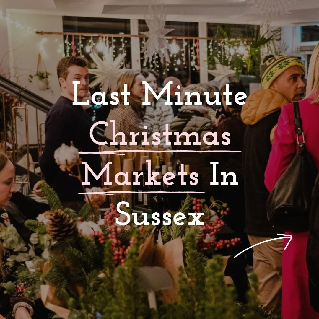 Still need to squeeze in some lastminute Christmas shopping? 🎁
Why not turn it into a date night at the same time? 

Here are 4 Christmas markets happening in Sussex this weekend:

🎅 The Flour Pot Bakery Christmas Market @flourpotbakery 
🎅 The Bri