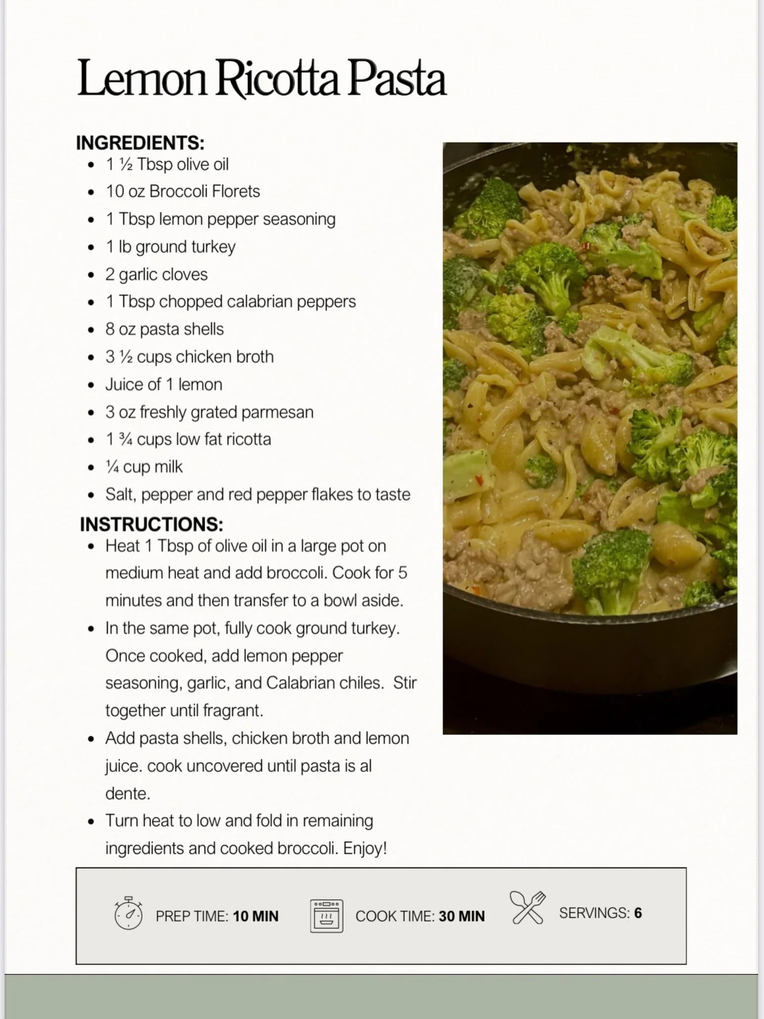 Staff recipe spotlight ☀️🍝

One of our team members is sharing their go-to summer pasta recipe &mdash; light, fresh, flavorful, and made all in one pot. Perfect for apartment living when you want something easy without turning your kitchen into a me