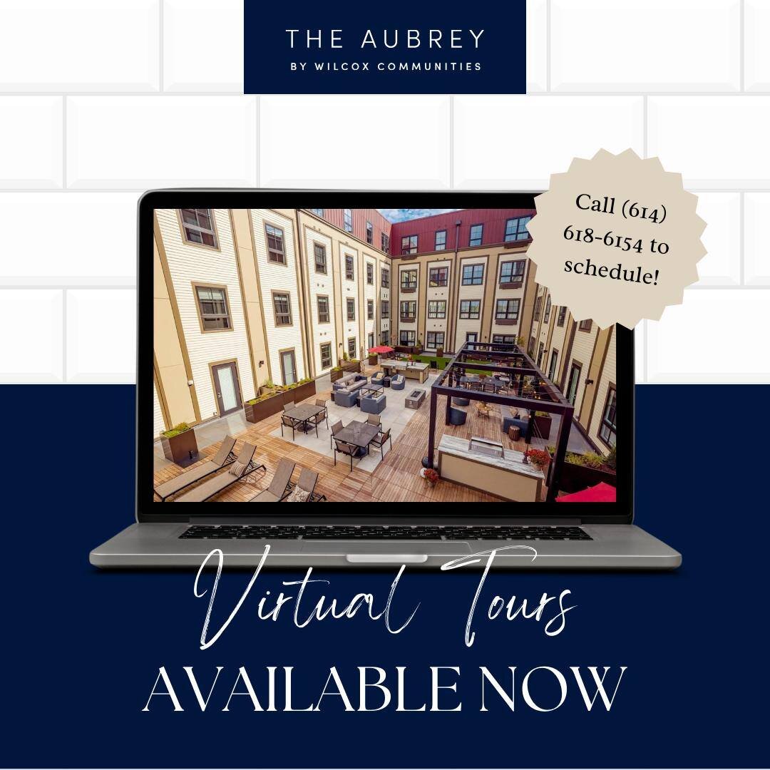 Schedule a virtual tour today and explore every corner of your dream apartment! Call (614) 618-6154 to schedule. 🌇📱

#theaubrey #theaubreyapartments #columbusohio #614living #virtualtours #virtualapartmenttours