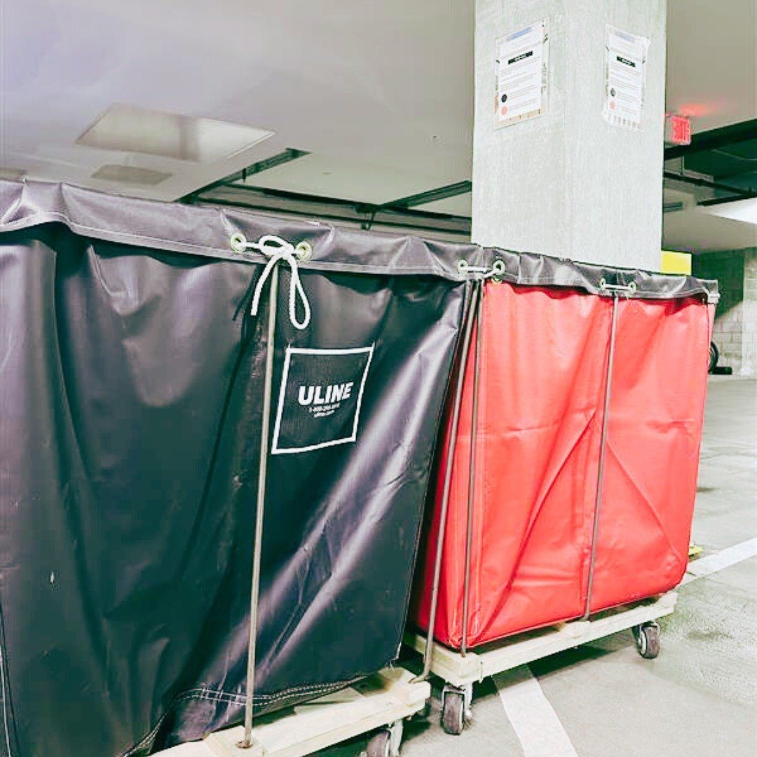 With a lot of upcoming move ins and outs, we want to remind all residents of our convenient basket carts located in the garage.  Please be courteous when using them &mdash; return them after each use and remove all trash from the cart.

⚫️Designated 