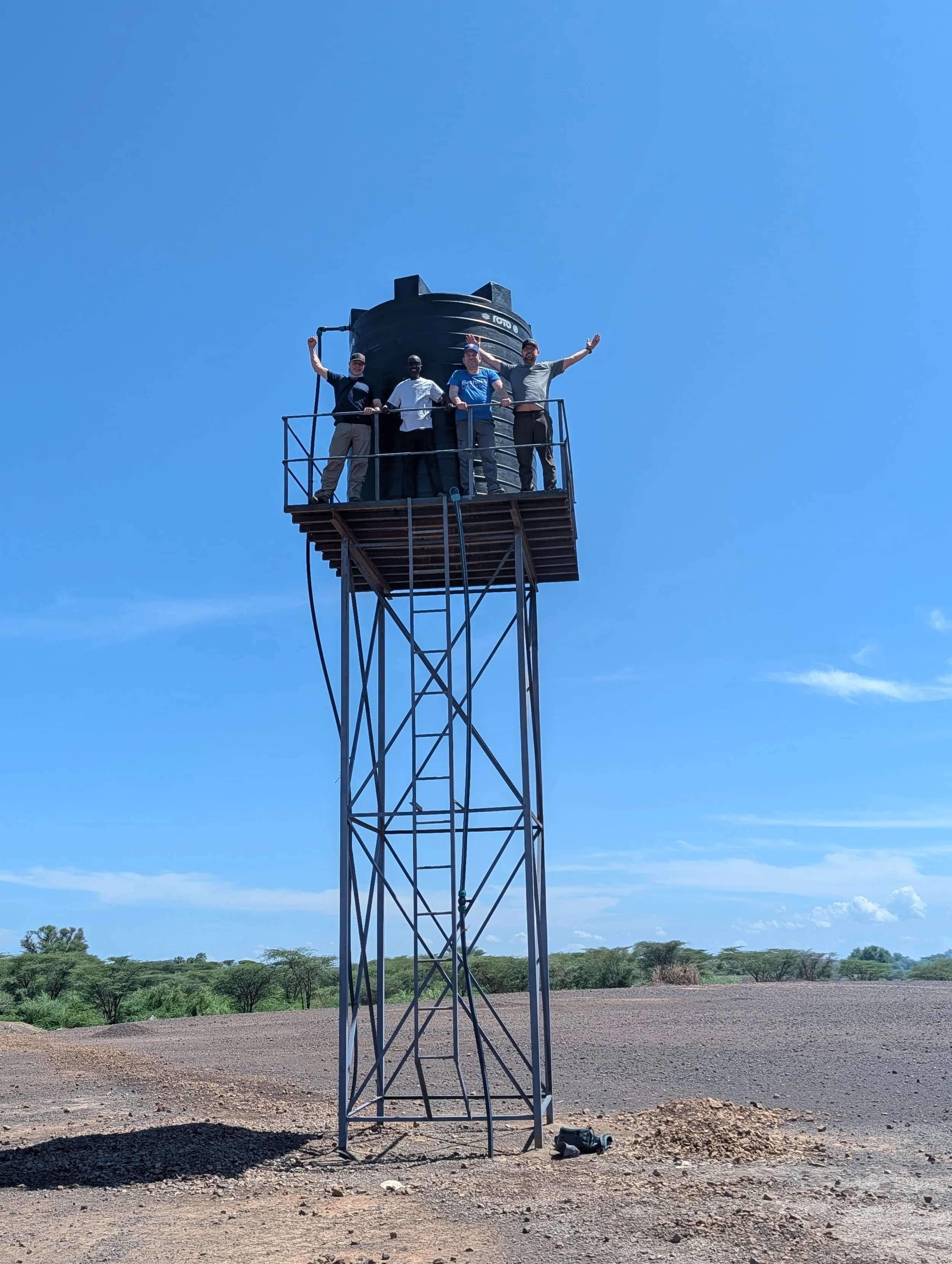 THE TURKANA WATERTOWER!