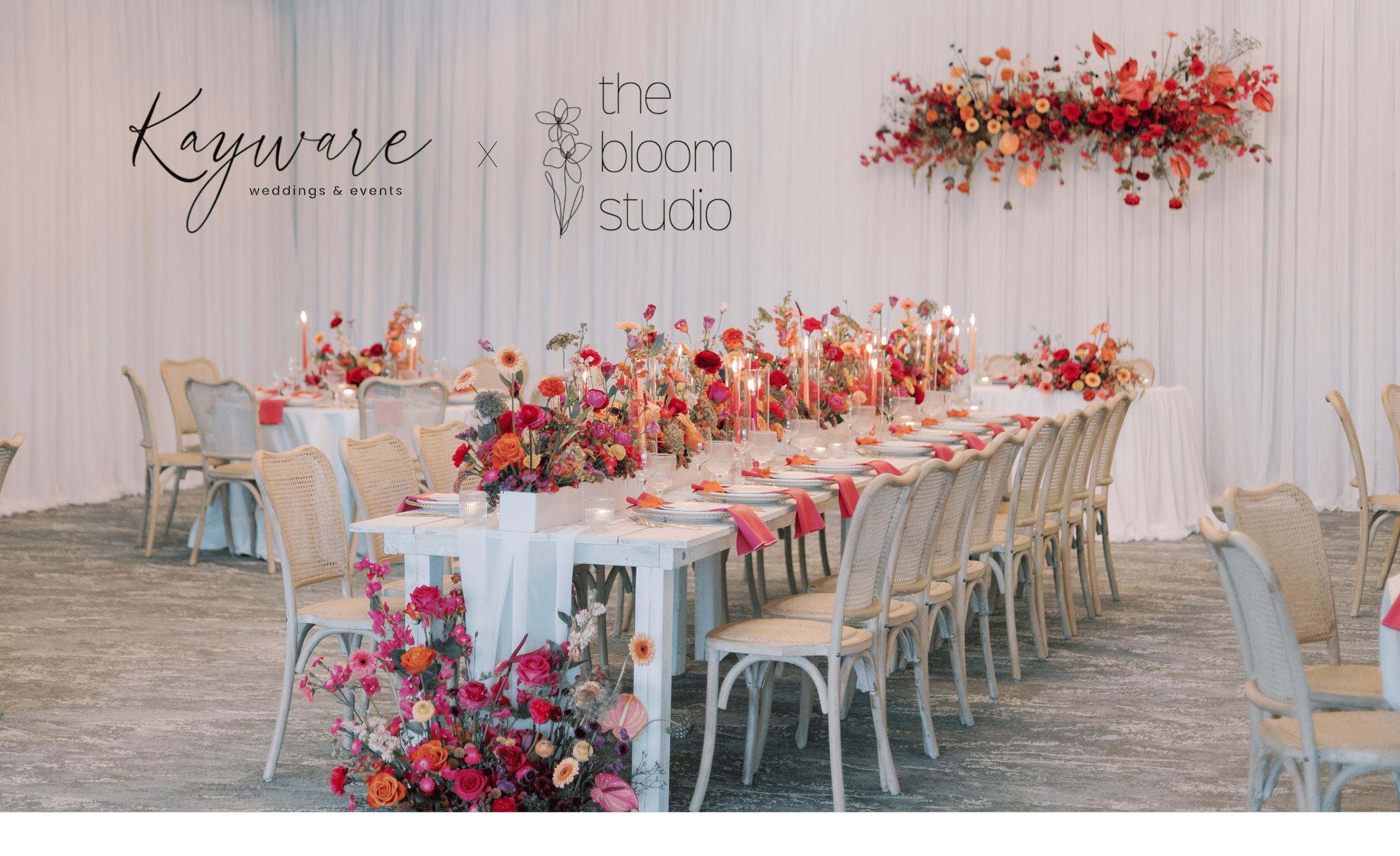 Kayware Weddings and Events X Bloom Studio | Event Decor and Florals