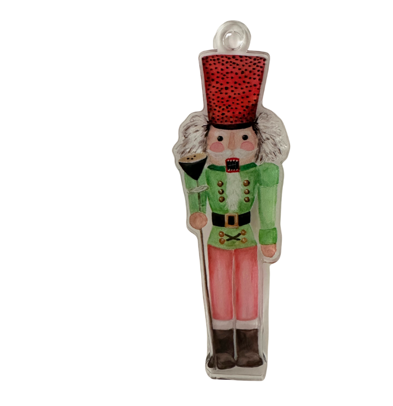 Espresso Martini Nutcracker Ornament