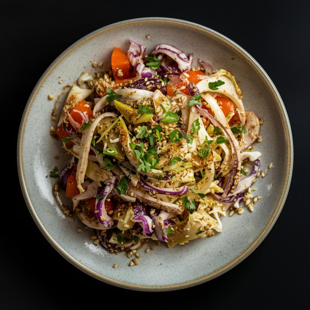 Asian-Inspired Cabbage Salad