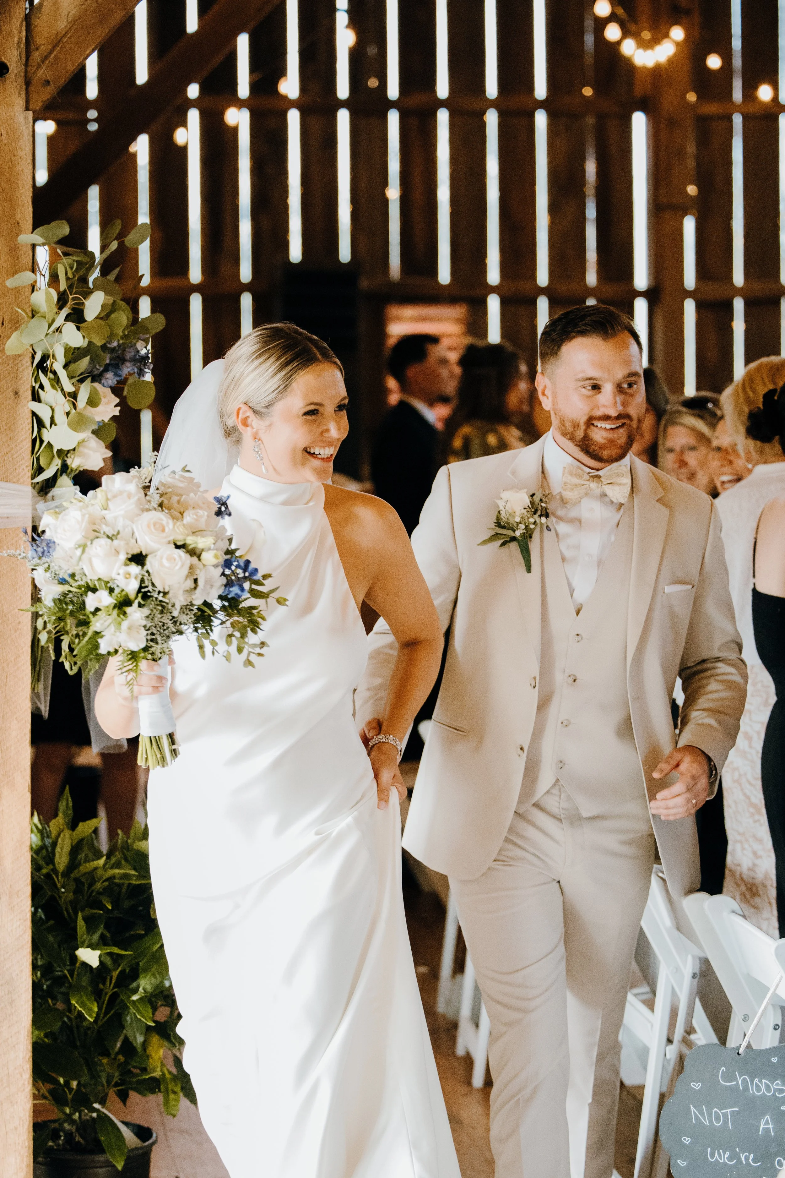 Riverside on the Potomac Wedding after the ceremony