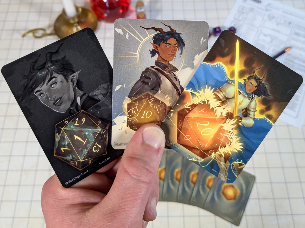 The D20 Deck – 72-Card Dice Alternative For D&D, Pathfinder & Tabletop RPGs