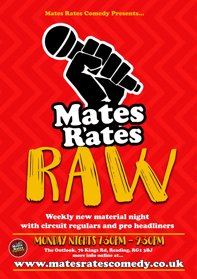 Open Mic Comedy Every Monday — MatesRatesComedy