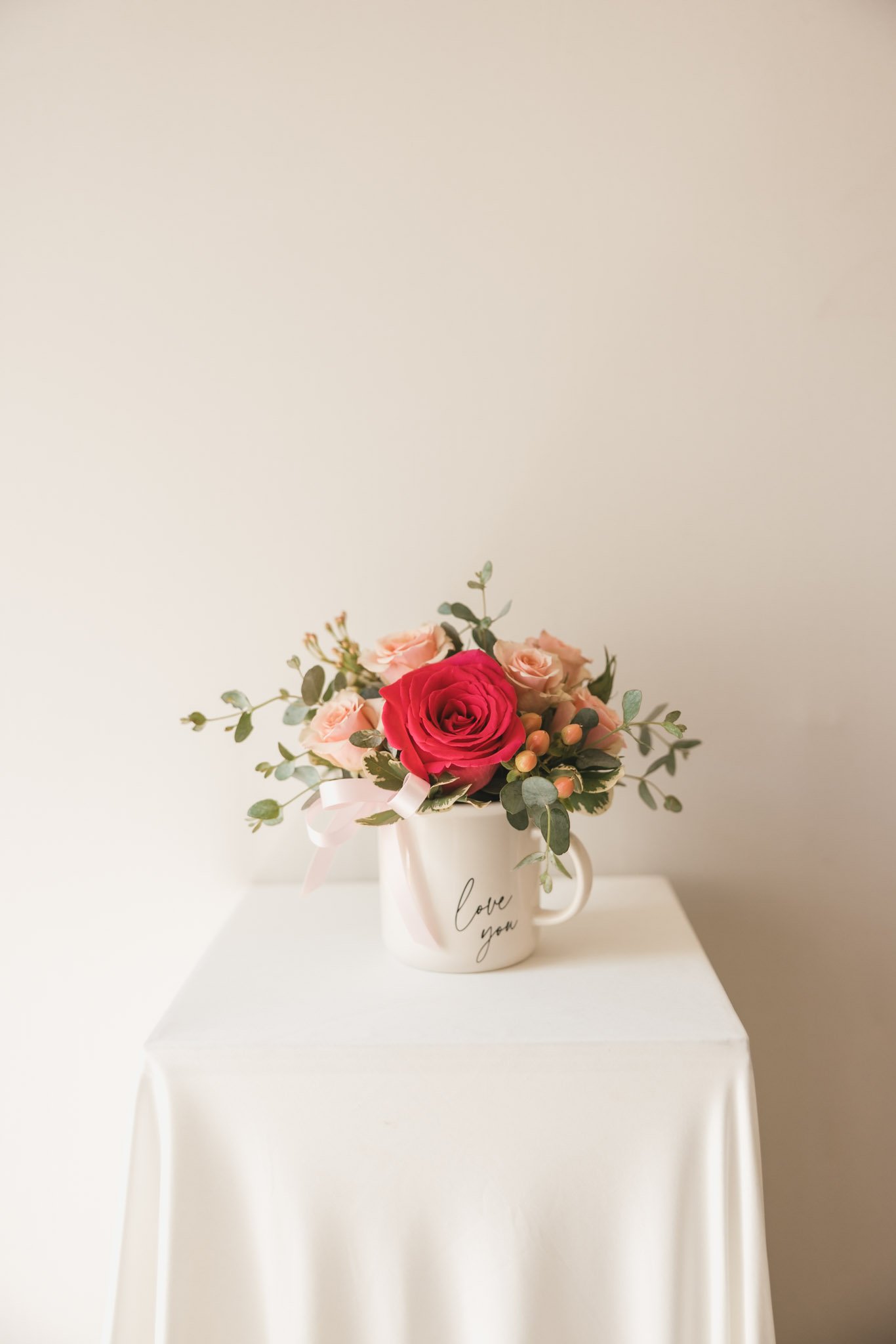 Love You Mug Arrangement