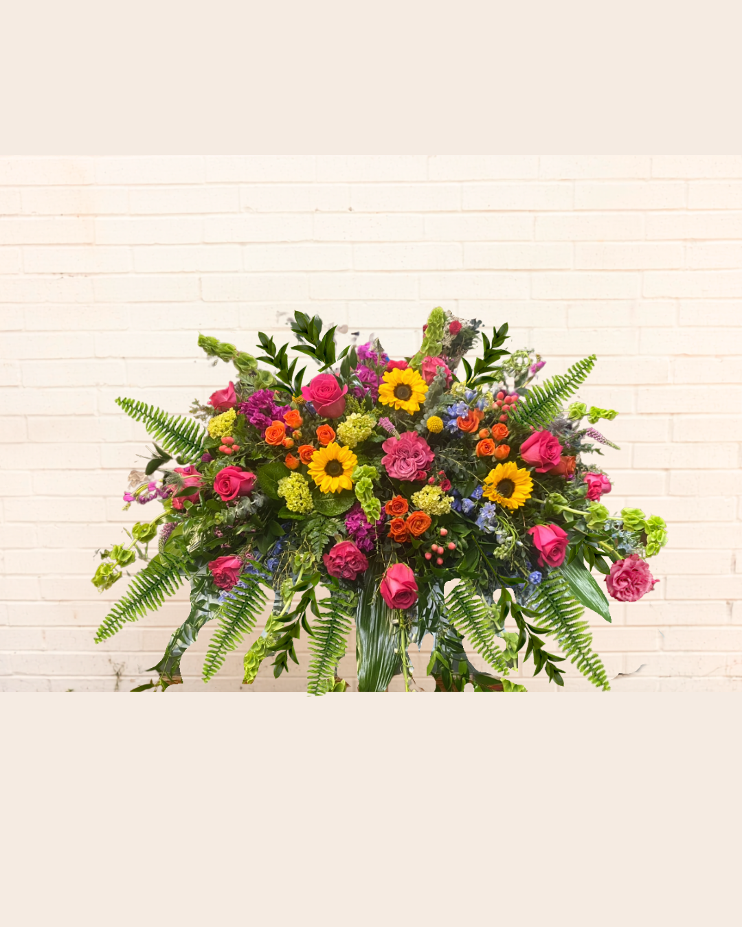 Vibrant Casket Spray