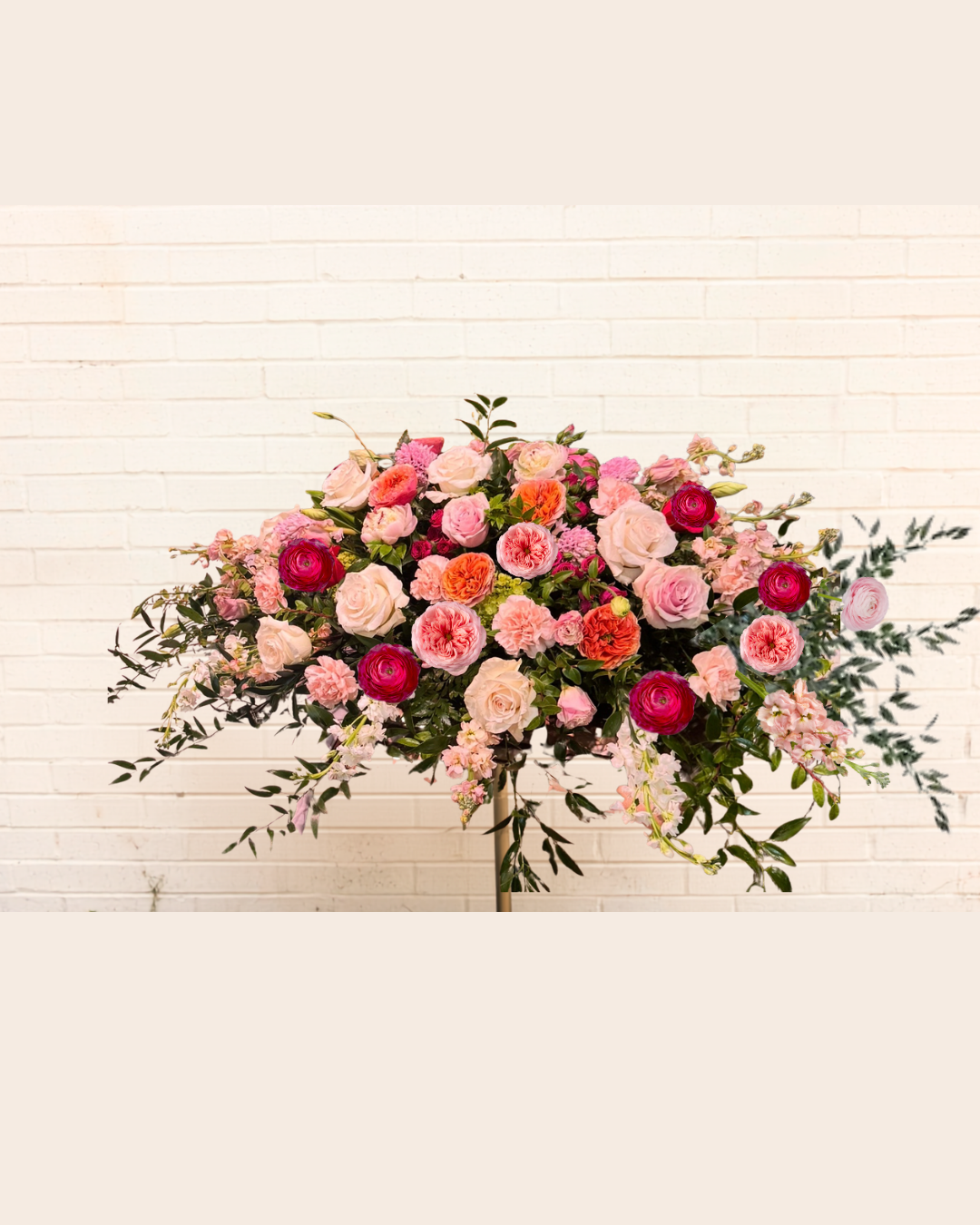 In the Rose Garden Casket Spray