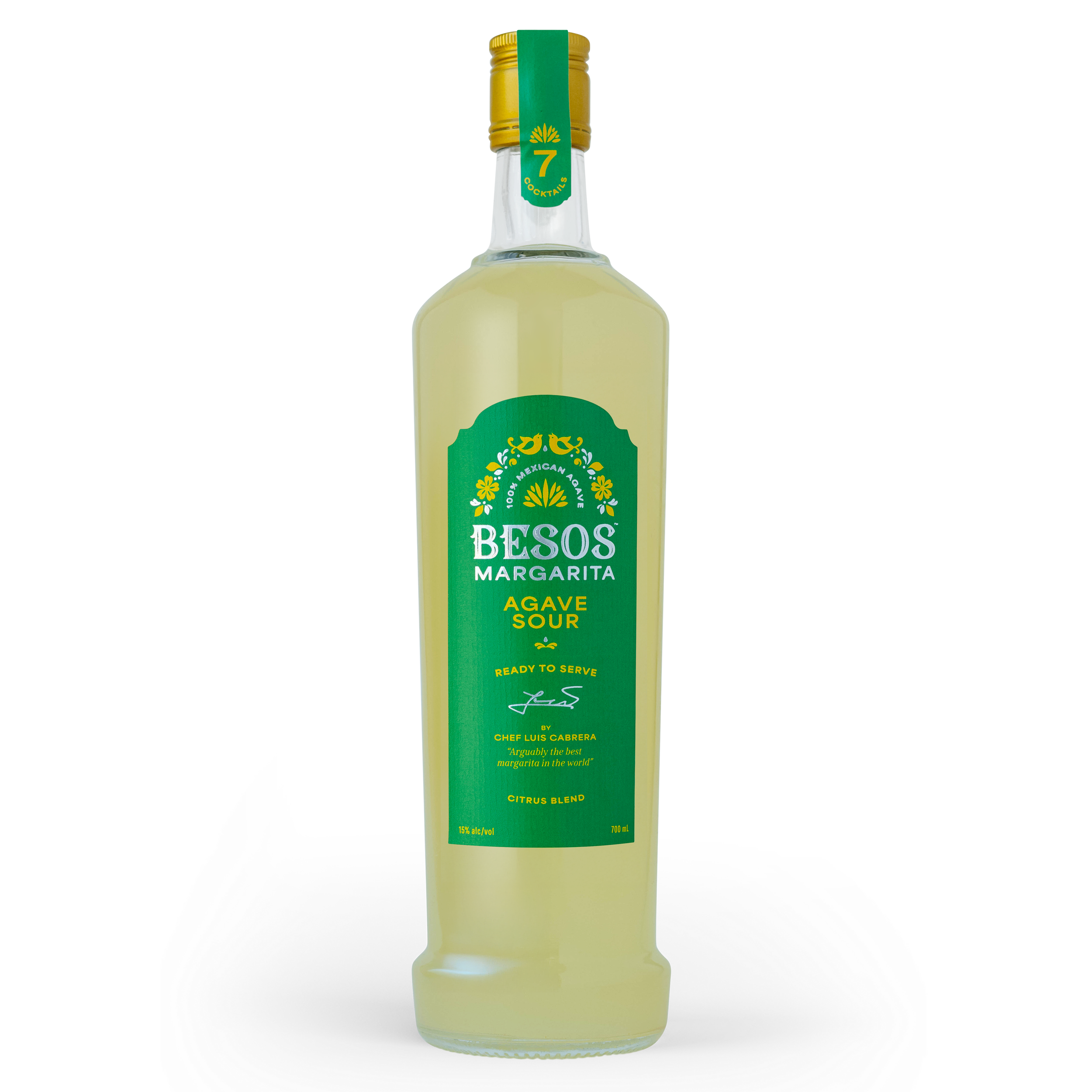 Besos Margarita Agave Sour 700mL 15% ABV