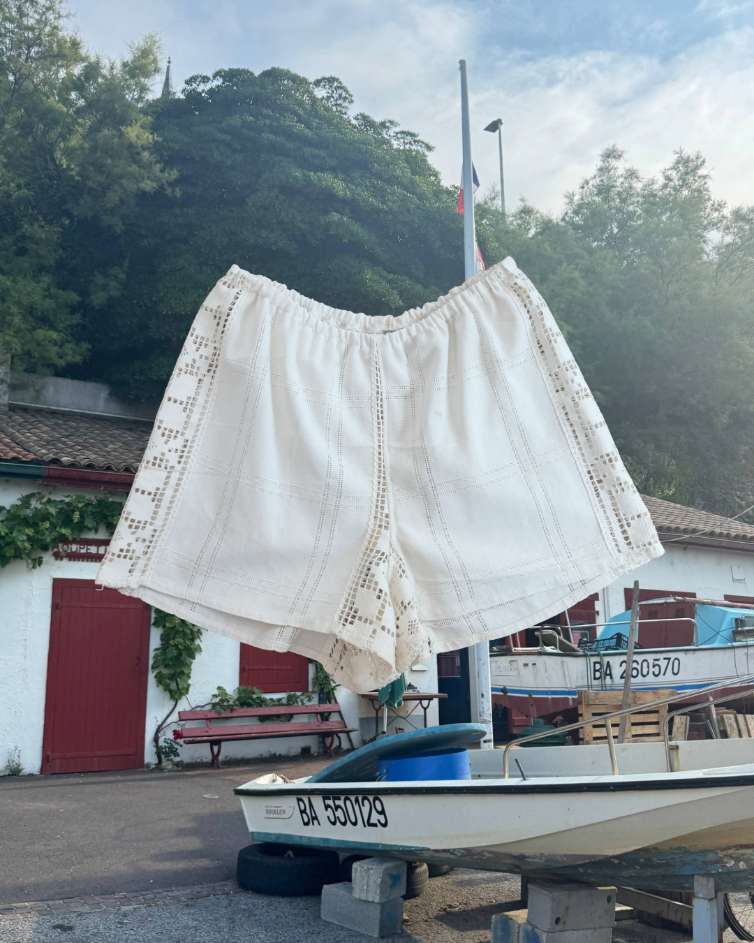 the Colette Shorts [Antique Lace]