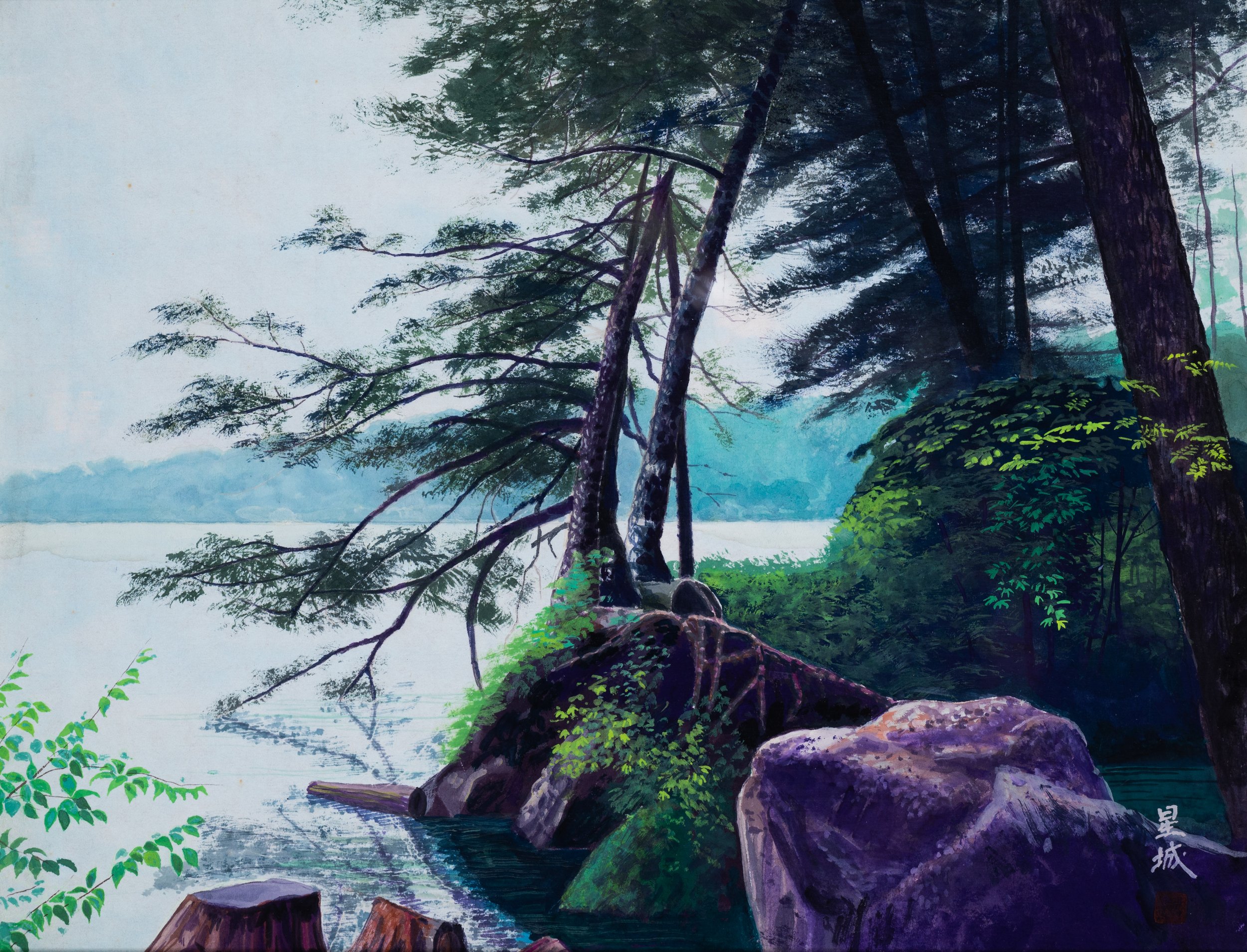 SHIROKOMAIKE #1 (13"x 16") 2003 Kita-Yatsugatake, Nagano, Japan