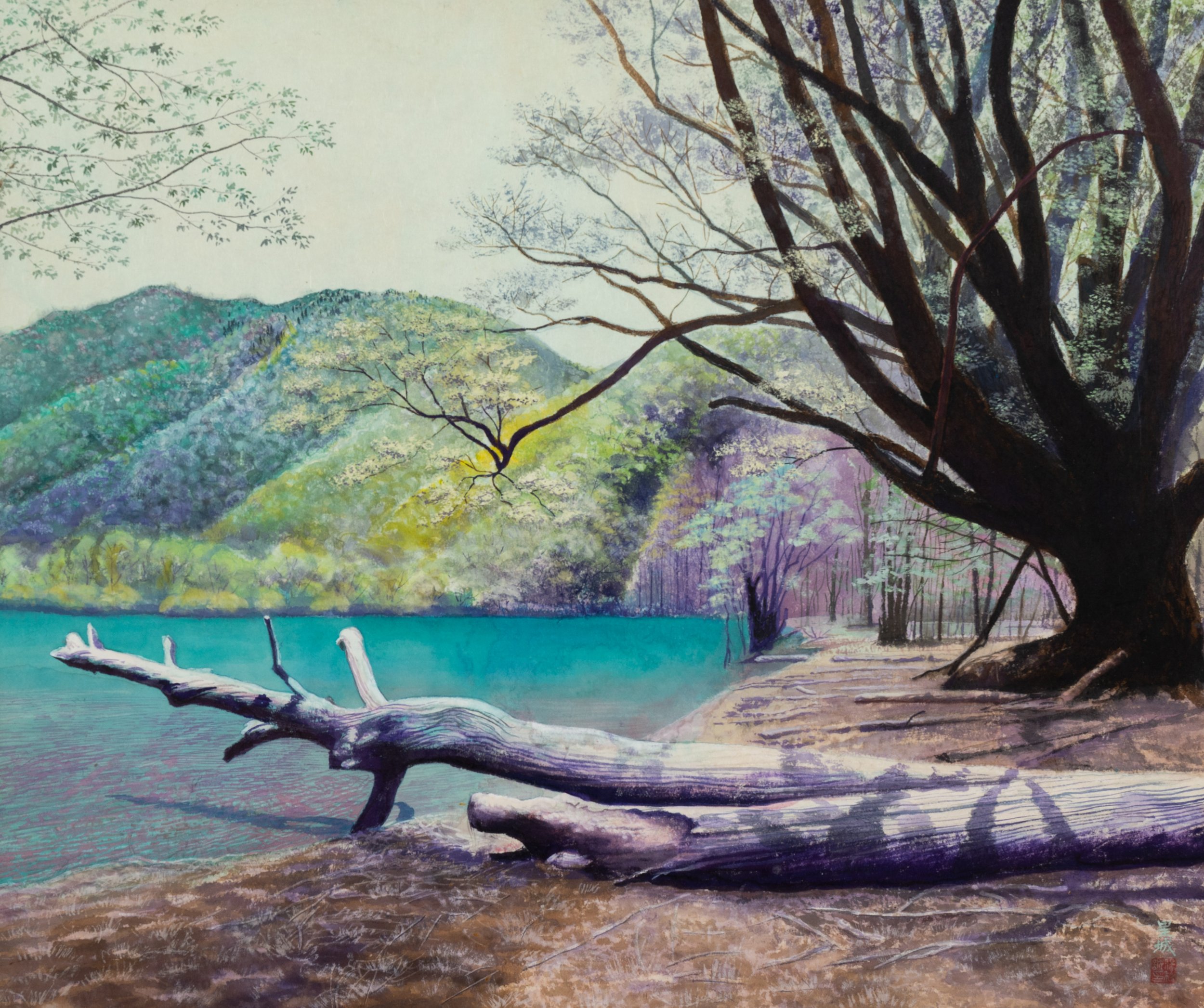 NISHINOKO (24"x 29") 2004 Okunikko, Tochigi, Japan