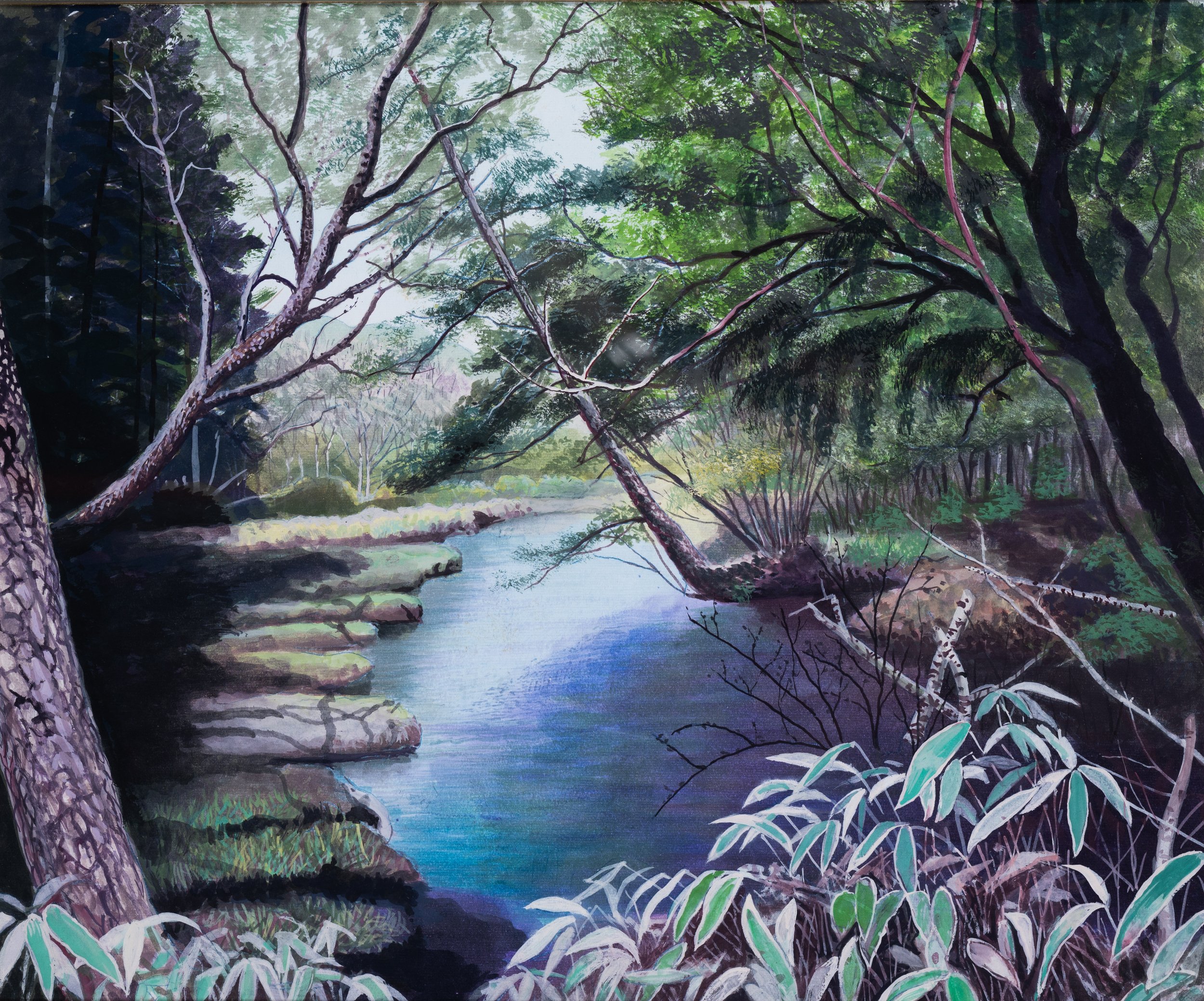 SHIROKOMAIKE #2 (14"x 18") 2002 Kita-Yatsugatake, Nagano, Japan
